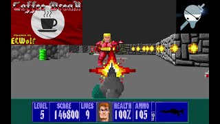 Coffee Break for Wolfenstein 3D - E1L5: Halftime Herpes Party