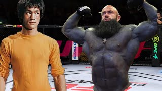 Bruce Lee vs Tattoo Monster ( EA Sports UFC 4 ) wwe mma