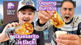 Taco Bell’s Quesarito Return + NEW Confetti Cookie Freeze?!