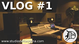 Studio Delta Sigma Vlog #01 | Prise de son, micro à lampe et live des 1000 abonnés !!