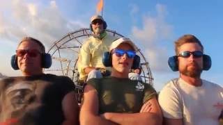 Airboat ride promo for Blue Zoo TV in Crystal River Fla