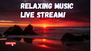 Deep Sleep Relaxing Music 🌊 Ocean Waves & Sunset Ambience