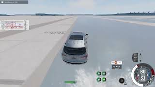 Pilot flying across water | BeamNG.drive