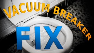 HOW TO REPAIR TOILET FLUSHOMETER: Replacing a Sloan/Zurn/ANY Vacuum Breaker from Start to Finish!