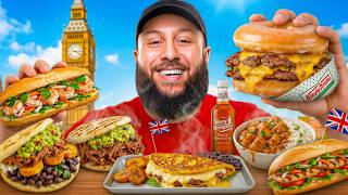 I'm trying out fast food in London and it's WOW!