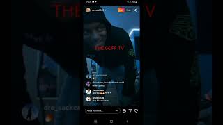 FBG CASH last ig live before getting killed @MediaGoffTV