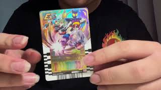 Unbox & review DX puchin gummy gochizo & rider chemy trading card set