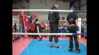 My Sixth KickBoxing Fight! (I'M IN THE RED HELMET AND WON BY WAY OF TKO!)
