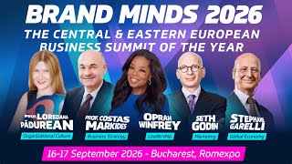 BRAND MINDS 2026 is The Central & Eastern European Business Summit of the Year
