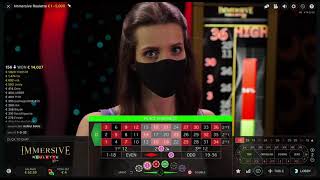 Live Immersive Roulette Gameplay - Betspin.com
