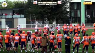 ASV TV - Corsaires vs Gladiateurs - Football Américain - 7ième journée D2 2013-2014