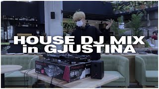 다짜고짜 집앞 빵집에서 디제잉 하는사람 [House music l DJ Mix] in GJUSTINA #EDM