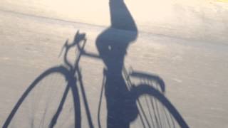 No hands cycling in Regents Park