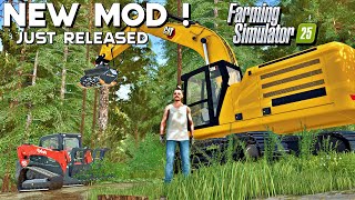 You NEED This New mod~ CAT 336 ~ | Farming Simulator 25
