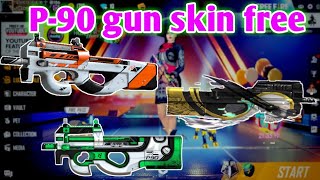 P-90 gun skin free in free fire 🔥| l How to use lulubox in free fire | lulubox update