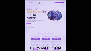 GC HYIP Template 841 Mobile View