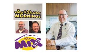 Dr. Steve Diaz of MaineGeneral Health on 107.9 The Mix, Talking Coronavirus