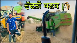 ਕਣਕ ਵੱਢਤੀ 🌾 (cutting wheat) || vlog-16