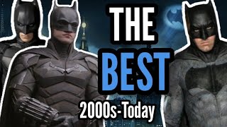 THE BEST LIVE ACTION BATMAN SUITS ( part 2, 2000s-Today)