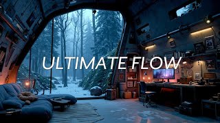 Winter Forest Study Music ~ Deep Concentration & Work Flow Ambiance 🎧❄️