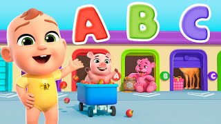 ABC Song | Learn the Alphabet | Lalafun Nursery Rhymes & Original Kids Songs