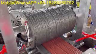 Turn key project PE WPC Decking Production Line/wood plastic composite progress machine