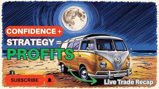Confidence + Strategy = Profits | Live Trade Recap VanLife Day Traders