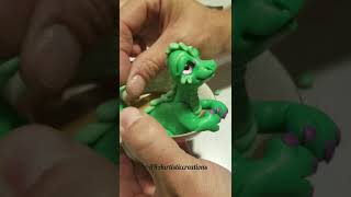 Coffee loving dragon sculpture....work in progress