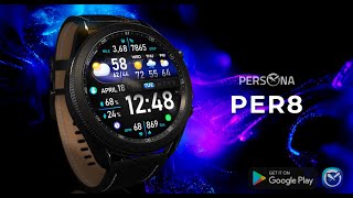 🚀 PER8 Weather Watch Face for WearOS