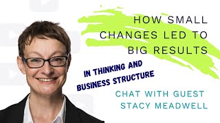 How Small Changes equal Big Results In Thinking and Business Structure