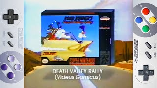 Road Runner's Death Valley Rally "Videus Gamicus" (Super Nintendo\SNES\Commercial) Full HD