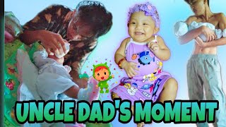 SUBRANG SWEET NG BONDING NG MAG TIYOHIN - UNCLE DAD🥰🥰 #copyrightfreemusic