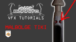 Creating a Malbolge Trench Tiki in Blender 🏝️ - CheechBurrito's VFX Tutorials