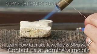 Identify the point of soldering with Master Silver and Goldsmith Jacques Fabian