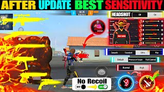 Free Fire Headshot Setting After Ob51 Update 2025⚡Best Sensitivity Settings ⚙️| Sensitivity Settings