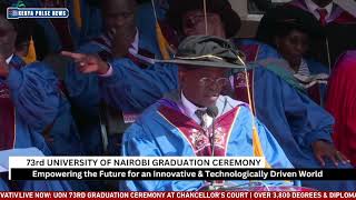 13 PHD CANDIDATES CONFERRED DEGREES 🎓 | UON 73RD GRADUATION CEREMONY 2025