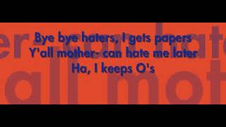 Tela - Bye Bye Haters (Lyrics)