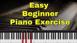 Beginner Gospel Piano Tutorial | Walkdown Exercise in C