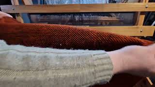 Auduma noņemšana II #latgale #folk #traditions #weaving #loom #medustekstils #twill #weavers