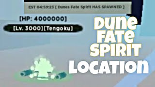 Shindo Life - Dune Fate Spirit spawn location