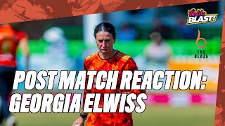 WE CAN TAKE LOTS OF CONFIDENCE FROM THIS | Georgia Elwiss Post Match Reaction | Blaze vs Thunder