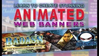 Part 1 How To Create How to Make Web Banner Design in Photoshop | Create GIF Animation Ads Banner