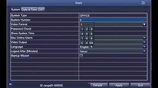 Uniden Guardian - Basic Settings