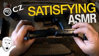 Gun Cleaning ASMR CZ P10S
