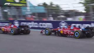 Start GP Miami in slow motion.