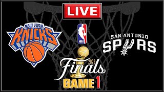 NBA Live! KNICKS vs SPURS 1st to 3rd Qtr | San Antonio vs New York | NBA FINALS | Game 1 | NBA 2K26
