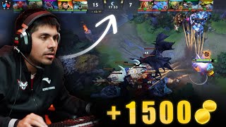 How K1 Hector Farms 1,500 Gold in Less Than 1 Minute! - Dota 2 7.39e Carry Guide