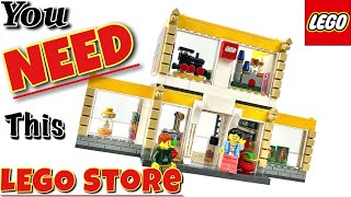 The BEST miniature LEGO Store! YOU NEED this set (40574) Speed Build
