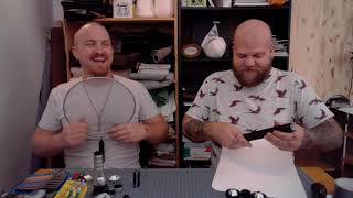 Making $15 Lightsaber hilts! (Kitbashing with my friend Jacob)