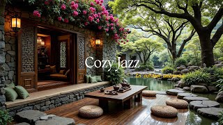 Dive into Relaxing Piano Jazz In Quiet Morning | Cozy Outdoor Jazz Perfect for Work, Study & Relax